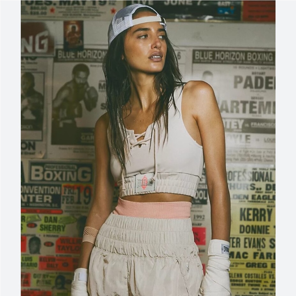 FP Movement x Everlast Jersey Bra Size Small